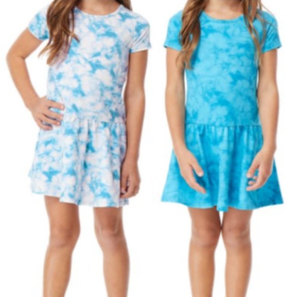 32 Degrees Cool Girls Ultra Soft Dresses Tie Dye